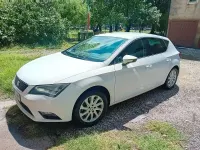 Usata Seat Leon Style 110 CV (80 kW) 2016 Bianco Berlina