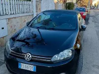 Usata VW Golf Cabriolet 105 CV (77 kW) 2013 Nero Cabrio