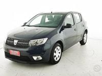 Usata Dacia Sandero Ambiance 75 CV (55 kW) 2017 Blu Berlina