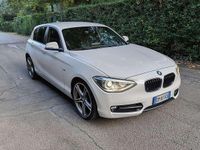 Usata BMW 116 Sport Line 136 CV (100 kW) 2012 Bianco Utilitaria