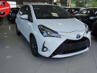 Usata Toyota Yaris Hybrid Active 73 CV (53 kW) 2019 Bianco Berlina