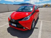Usata Toyota Aygo Cool 69 CV (50 kW) 2014 Rosso Utilitaria