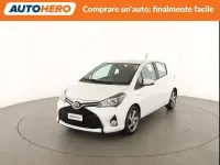 Usata Toyota Yaris Hybrid Active 73 CV (53 kW) 2017 Bianco Berlina