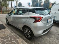 Usata Nissan Micra Acenta 90 CV (66 kW) 2017 Argento Utilitaria