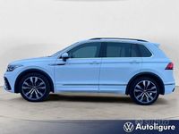Usata VW Tiguan R-line 150 CV (110 kW) 2021 Bianco SUV