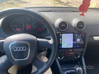 Usata Audi A3 S-Line 105 CV (77 kW) 2008 Nero Utilitaria