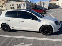 Usata VW Golf VI Highline 110 CV (80 kW) 2010 Bianco Utilitaria