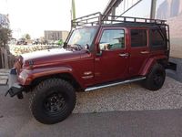 Usata Jeep Wrangler Unlimited Sahara 177 CV (130 kW) 2007 Rosso SUV