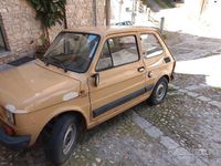 Usata Fiat 126 1970 Giallo Utilitaria