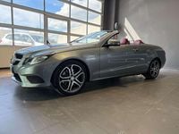Usata Mercedes E250 Executive 204 CV (150 kW) 2015 Grigio Cabrio