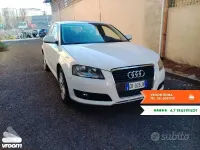Usata Audi A3 Ambition 160 CV (117 kW) 2010 Bianco Utilitaria