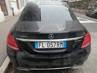 Usata Mercedes C220 150 CV (110 kW) 2018 Nero Berlina