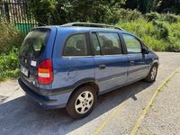 Usata Opel Zafira 125 CV (91 kW) 2002 Blu Monovolume