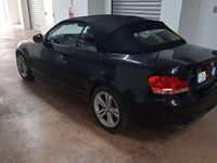 Usata BMW 118 Cabriolet 143 CV (105 kW) 2010 Nero Cabrio