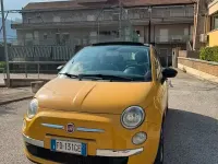 Usata Fiat 500 69 CV (50 kW) 2016 Giallo Cabrio