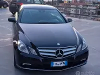 Usata Mercedes E350 231 CV (169 kW) 2009 Nero Coupé