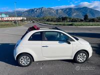 Begagnad Fiat 500C Lounge 69 HK (50 kW) 2012 Vit Cab