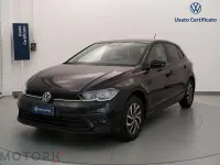 Usata VW Polo Life 95 CV (69 kW) 2023 Nero Utilitaria