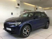 Usata Alfa Romeo Stelvio Super 210 CV (154 kW) 2017 Blu SUV
