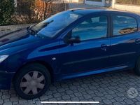 Usata Peugeot 206 88 CV (64 kW) 2004 Blu Utilitaria