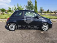 Usata Fiat 500 Lounge 69 CV (50 kW) 2017 Nero Utilitaria