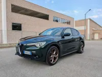 Usata Alfa Romeo Stelvio Executive 209 CV (153 kW) 2018 Verde visconti SUV