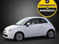 Usata Fiat 500 Lounge 69 CV (50 kW) 2019 Bianco Utilitaria
