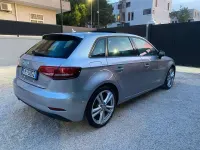 Usata Audi A3 Sport 110 CV (80 kW) 2017 Argento Berlina