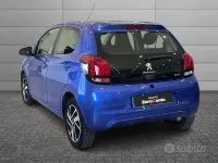 Usata Peugeot 108 Active 72 CV (52 kW) 2022 Blu/azzurro Utilitaria