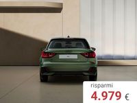 Nuova Audi A1 Sportback Design 150 CV (110 kW) 2025 Argento cavo metallizzato nero mito meta Utilitaria