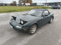 Usata Mazda MX5 90 CV (66 kW) 1996 Verde Cabrio