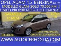 Usata Opel Adam Glam 70 CV (51 kW) 2015 Tetto nero !! Utilitaria