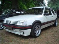 Usata Peugeot 205 GTi 128 CV (94 kW) 1987 Bianco Berlina