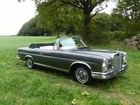 Usata Mercedes 220 SE 120 CV (88 kW) 1963 Grigio Cabrio