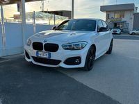 Usata BMW 116 M Sport 116 CV (85 kW) 2019 Bianco Utilitaria
