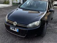 Usata VW Golf VII 105 CV (77 kW) 2012 Nero Utilitaria
