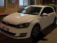 Usata VW Golf VII 116 CV (85 kW) 2016 Bianco Berlina