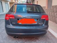 Usata Audi A3 140 CV (102 kW) 2010 Blu Utilitaria