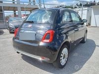 Usata Fiat 500 Lounge 69 CV (50 kW) 2016 Nero Berlina