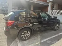 Usata BMW X3 Advantage 190 CV (139 kW) 2017 Nero SUV