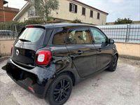 Usata Smart ForFour 71 CV (52 kW) 2015 Nero Utilitaria