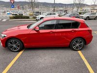 Brugt BMW 118 Sport Line 150 HK (110 kW) 2019 Rød Hatchback