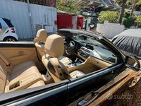 Usata BMW 420 2014 Nero Cabrio