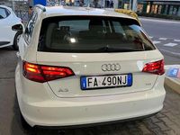 Usata Audi A3 Ambiente 110 CV (80 kW) 2015 Bianco Berlina