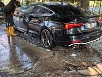 Usata Audi A5 190 CV (139 kW) 2017 Blu Coupé