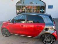 Usata Smart ForFour Brabus 90 CV (66 kW) 2016 Rosso Utilitaria