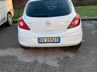Usata Opel Corsa 85 CV (62 kW) 2011 Bianco Coupé
