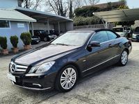 Usata Mercedes E350 231 CV (169 kW) 2010 Nero Cabrio