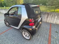Usata Smart ForTwo Cabrio Passion 71 CV (52 kW) 2007 Nero Cabrio