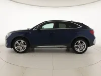 Usata Audi Q3 Sportback S-Line 150 CV (110 kW) 2021 Blu navarra metallizzato SUV